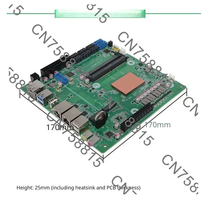 Papan utama Mini ITX AMD Ryzen - Mini Itx Dual 2.5G Nas Motherboard ulasan dan harga